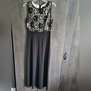 Enfocus studio black long dress